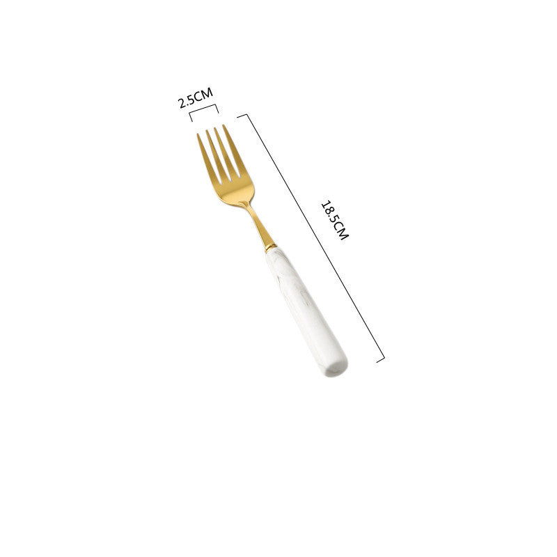 Comfortable Western tableware cutlery set