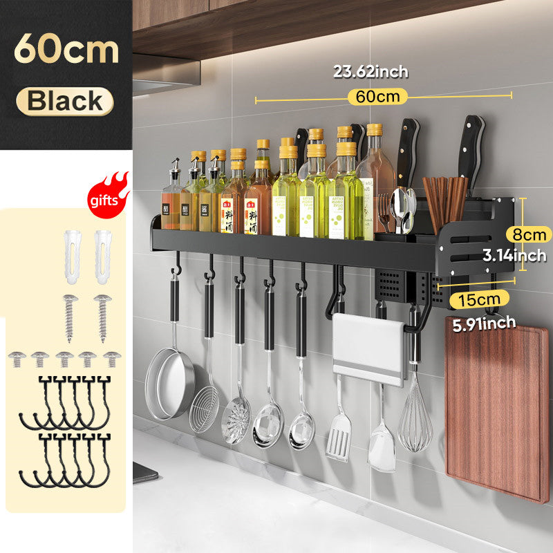 Home Kitchen Wall Mounted Spice Rack Organizer
